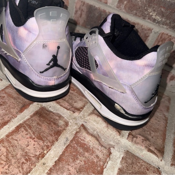 Mens Jordan 4 retro “zen master “ purple size 8.5 - Picture 4 of 12
